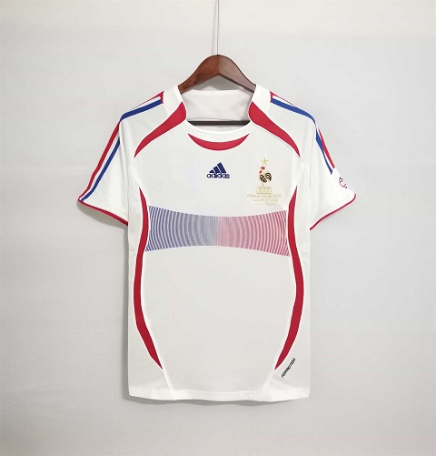 AAA Quality France 2006 World Cup Away Soccer Jersey